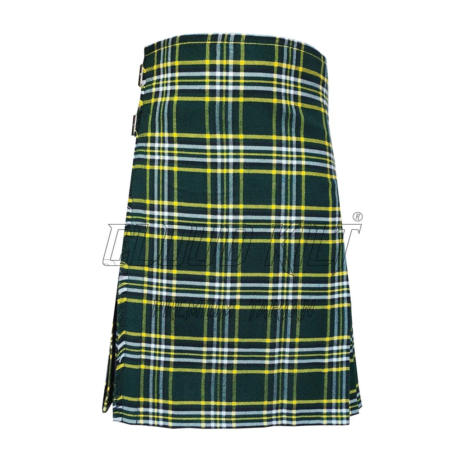 Dark Irish Green Tartan Kilt CLOUD KILT