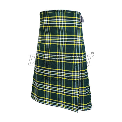 Dark Irish Green Tartan Kilt CLOUD KILT