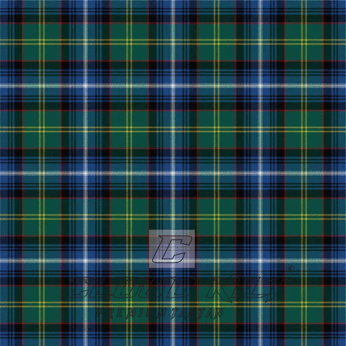 De Albergaria Baron of Greencastle Modern Tartan CLOUD KILT