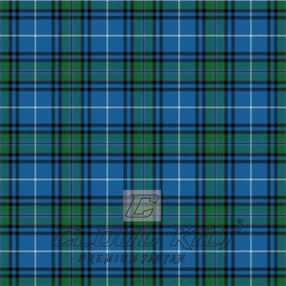 Dollar Academy Green Ancient Tartan CLOUD KILT