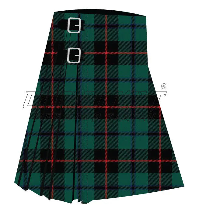 Douglas Black Modern Tartan CLOUD KILT