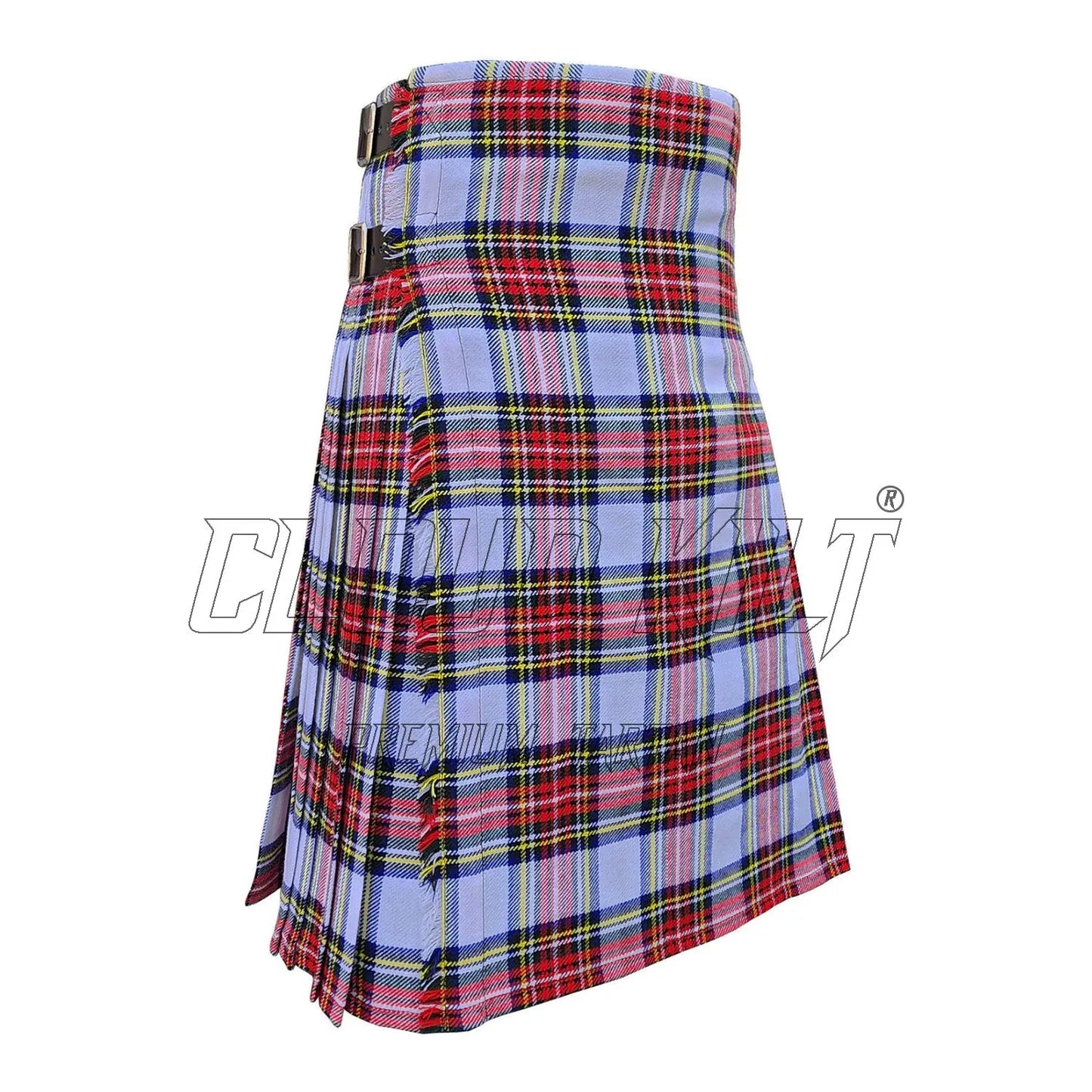 Dress Stewart Tartan Kilt For Men CLOUD KILT