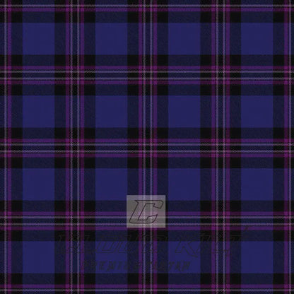 Earl Blue Marl Tartan CLOUD KILT