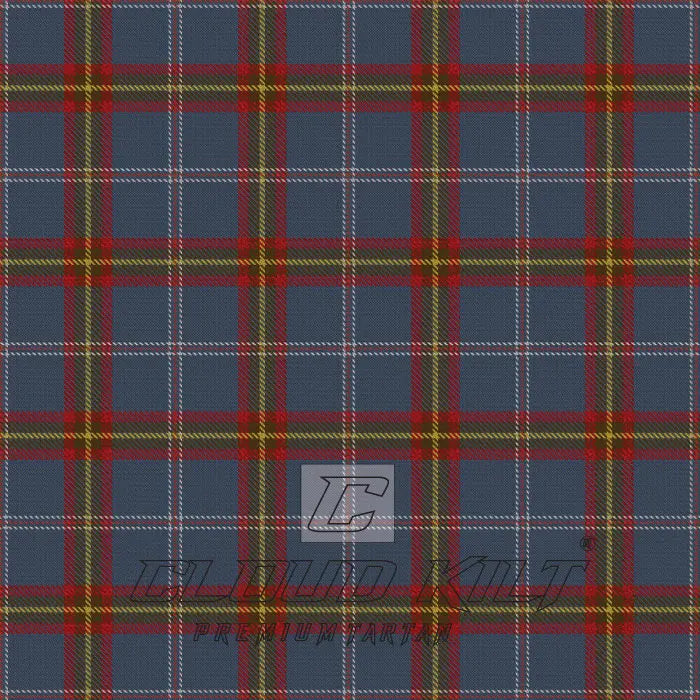 Edinburgh Fire Tartan CLOUD KILT