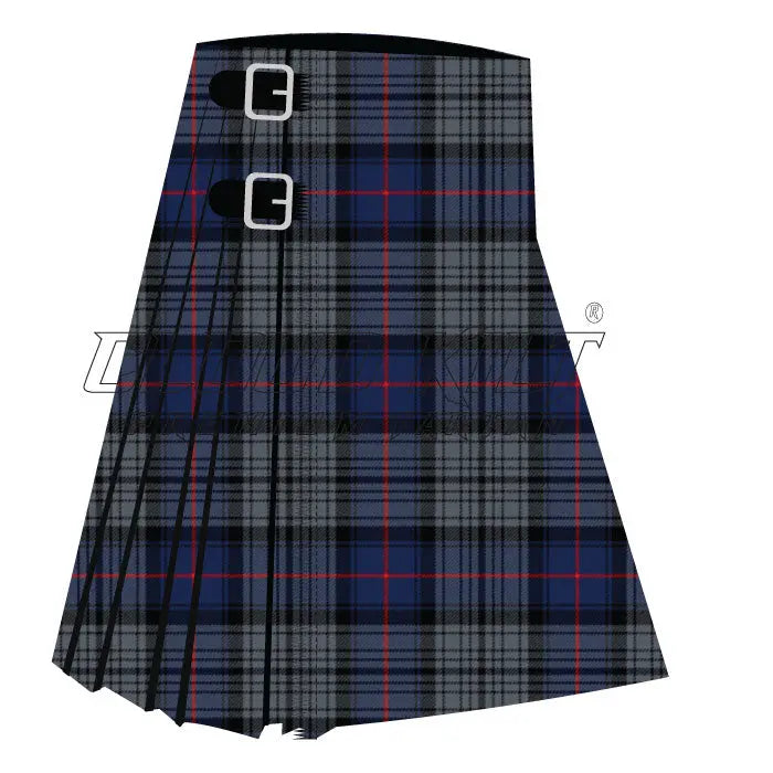 Fowler Modern Tartan CLOUD KILT