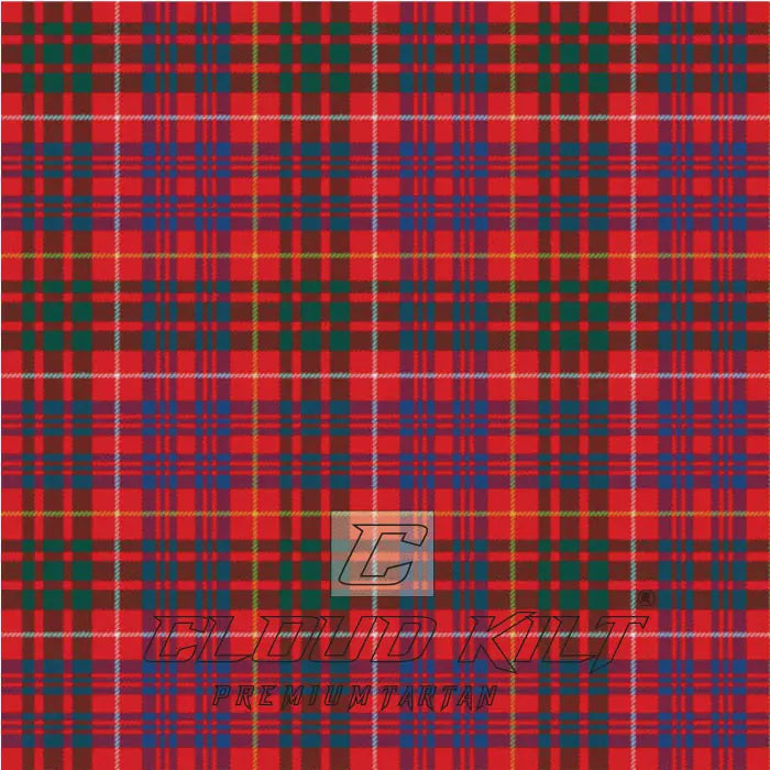 Fox Red Modern Tartan CLOUD KILT