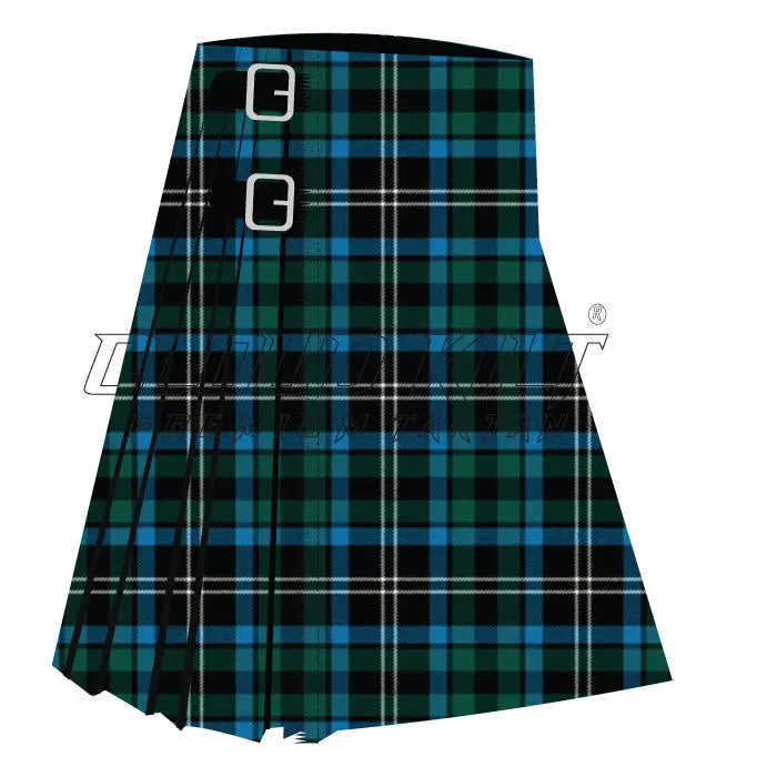 Frame of Edinburgh Modern Tartan CLOUD KILT