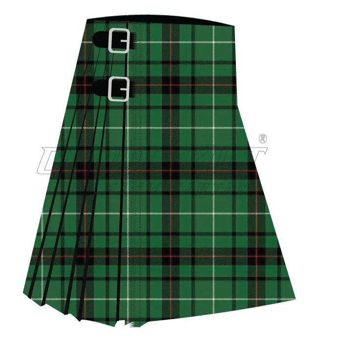 Fraser Gathering Green Ancient Tartan CLOUD KILT