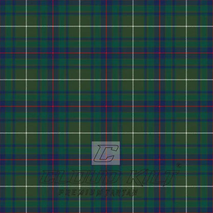 Fraser Gathering Green Modern Tartan CLOUD KILT