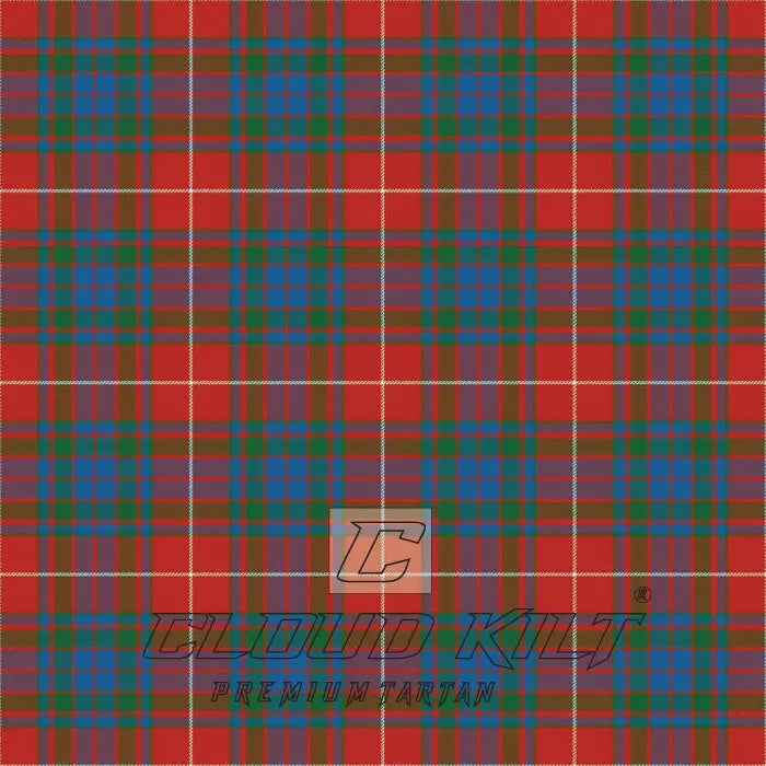 Fraser Gathering Red Ancient Tartan CLOUD KILT