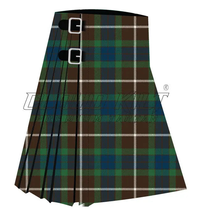 Fraser Green Tartan CLOUD KILT