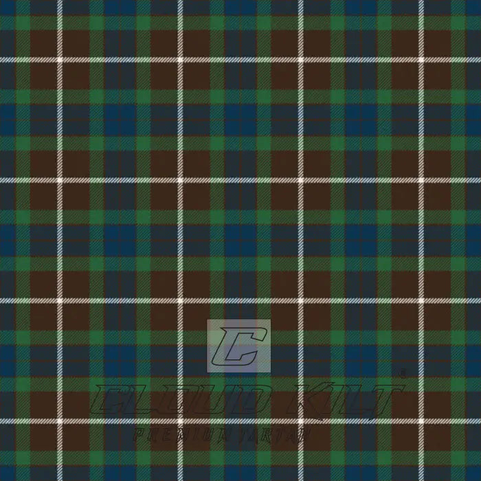 Fraser Green Tartan CLOUD KILT