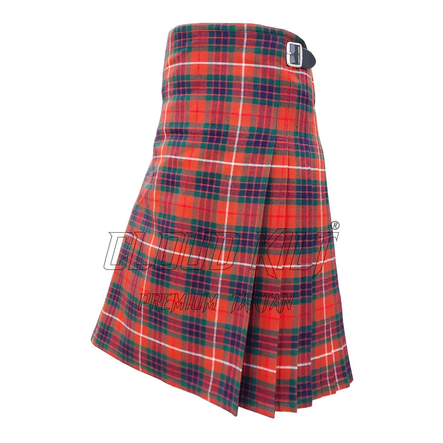 Fraser Hunting Modern Tartan Kilt For Men CLOUD KILT