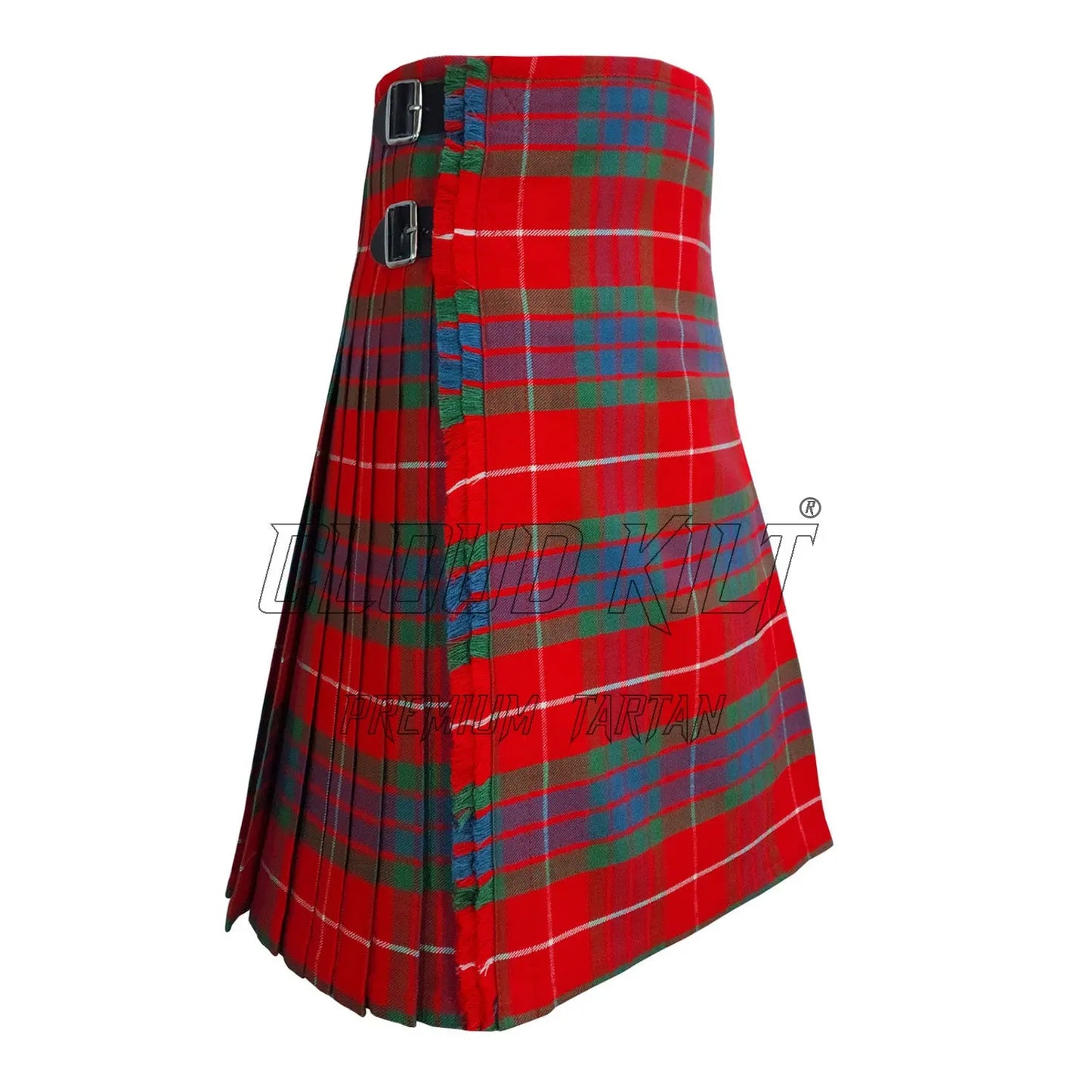 Fraser Red Ancient Tartan Kilt For Men CLOUD KILT