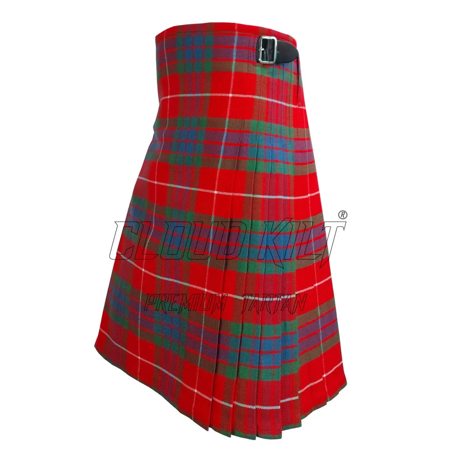 Fraser Red Ancient Tartan Kilt For Men CLOUD KILT