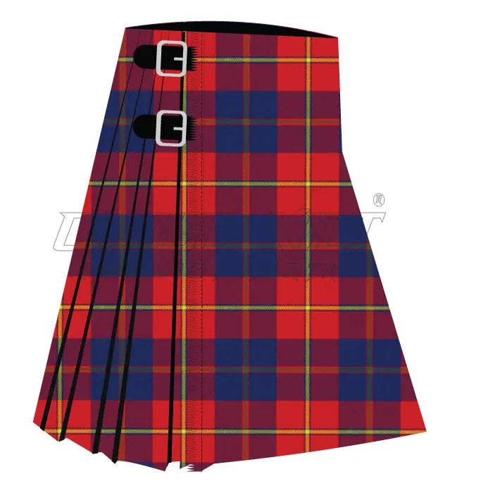 Galloway Dress Yellow Line Modern Tartan - CLOUD KILT