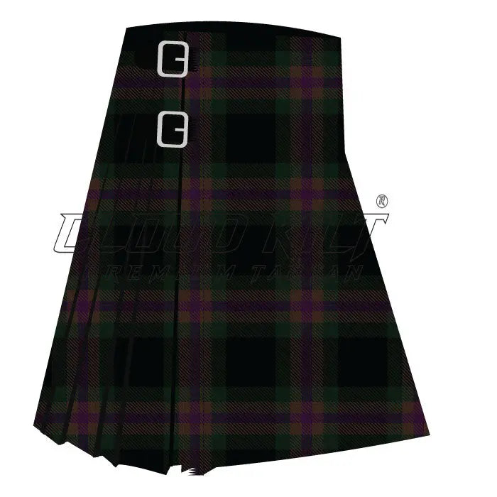 Gleisenberg Franny Raven Aleen & Family Tartan - CLOUD KILT