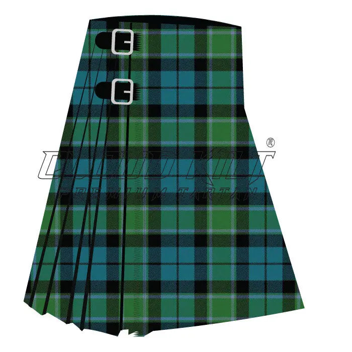 Graham of Menteith Ancient Tartan - CLOUD KILT