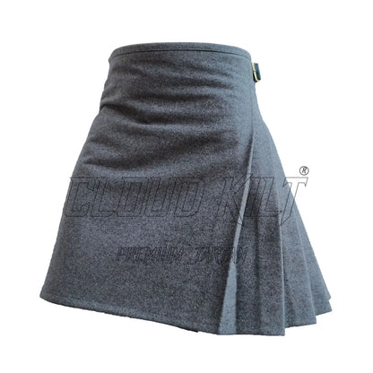 Gray Wool Tartan Kilt CLOUD KILT