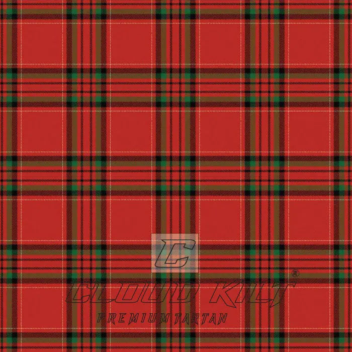 Gudbrandsdalen Rondastakken Red Ancient Tartan - CLOUD KILT