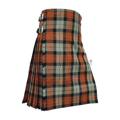 Gunn Weathered Tartan Kilt For Men CLOUD KILT