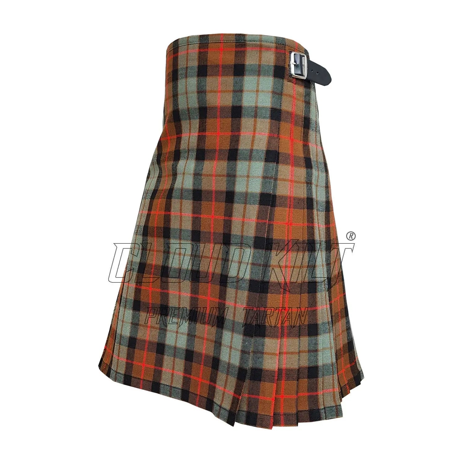 Gunn Weathered Tartan Kilt For Men CLOUD KILT