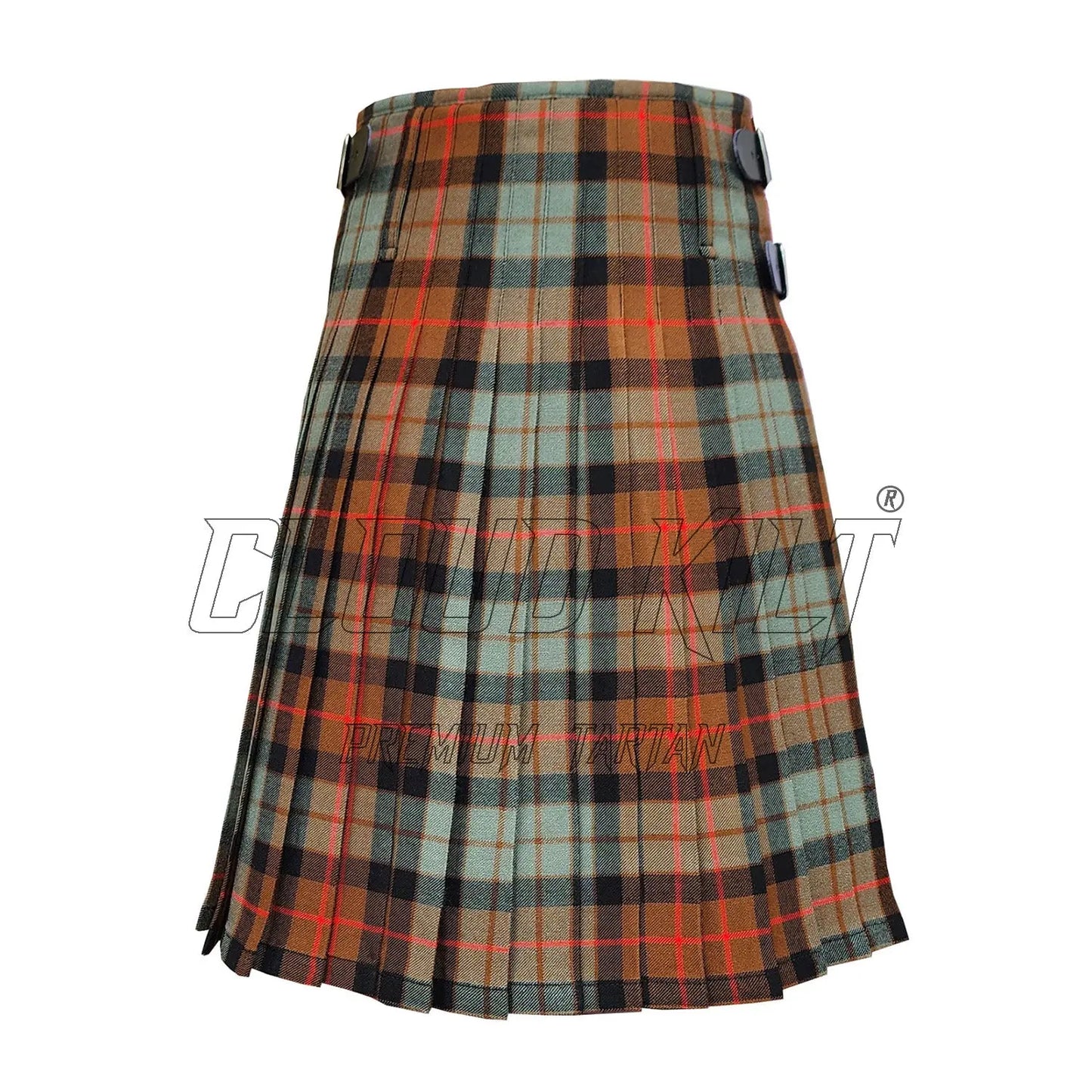 Gunn Weathered Tartan Kilt For Men CLOUD KILT