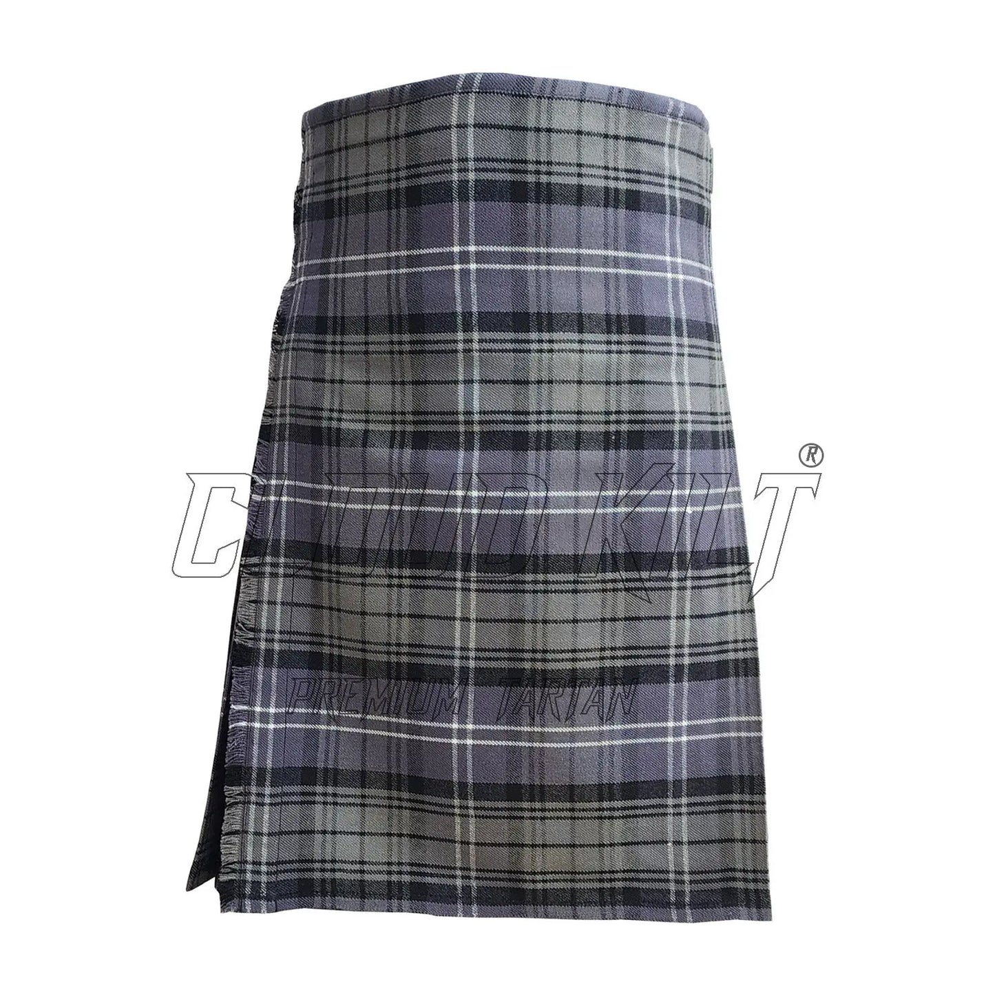 Hamilton Grey Tartan Kilt CLOUD KILT