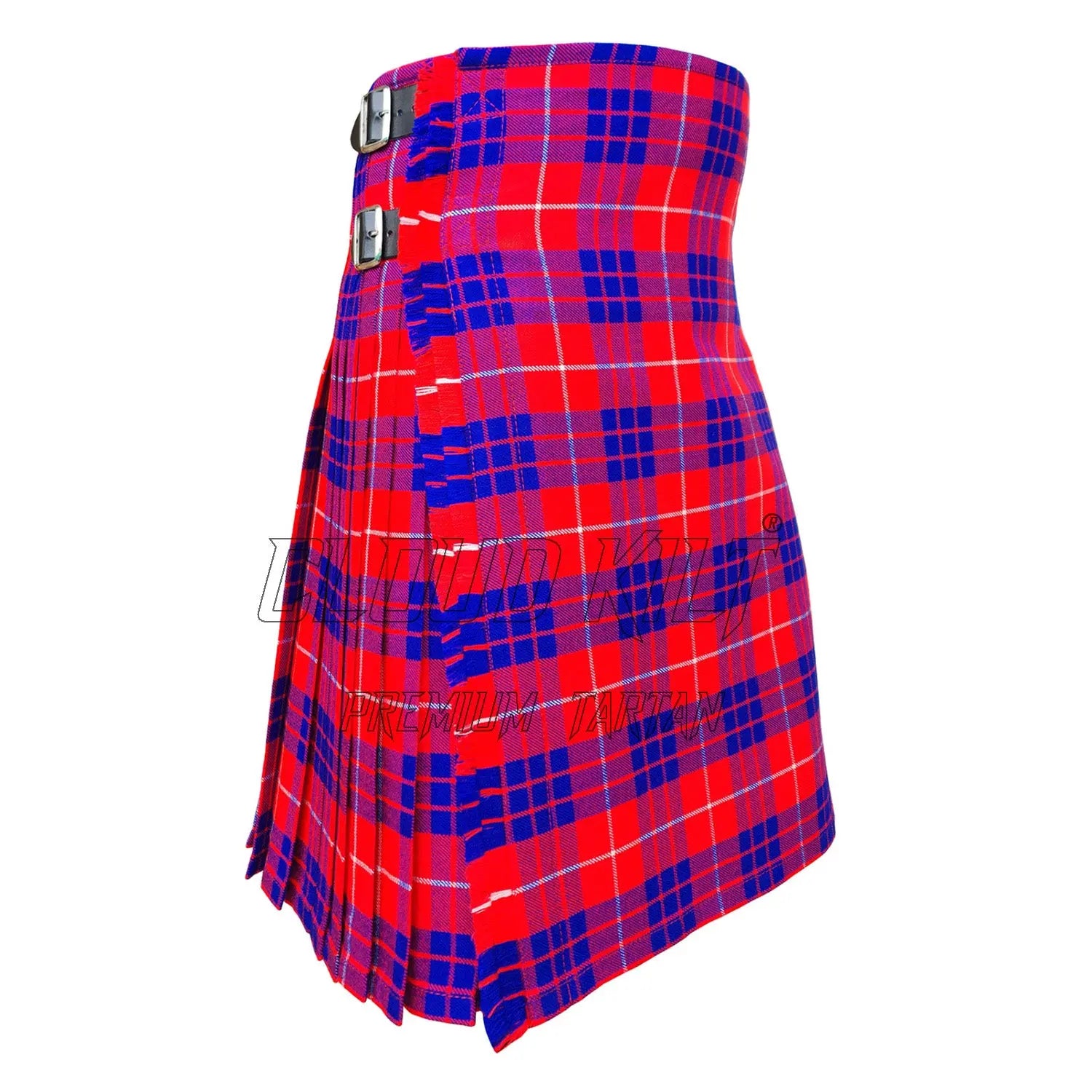 Hamilton Red Tartan Kilt For Men CLOUD KILT