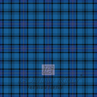 Hannay Blue Modern Premium Tartan Kilt CLOUD KILT