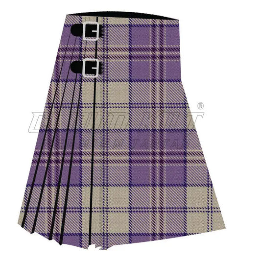 Harris Lilac Premium Tartan Kilt CLOUD KILT