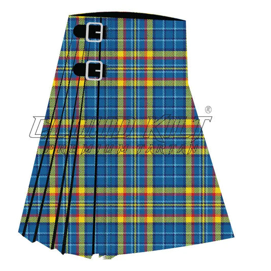 Healy Modern Premium Tartan Kilt CLOUD KILT