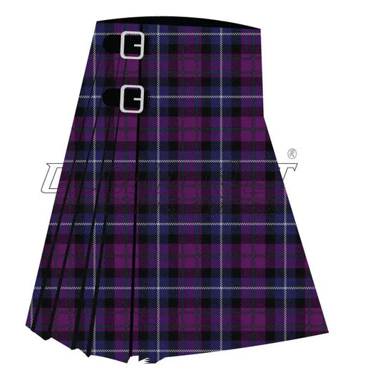 Heart of Scotland Milne Premium Tartan Kilt CLOUD KILT