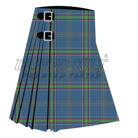 Heart of Strathearn Modern Premium Tartan Kilt CLOUD KILT