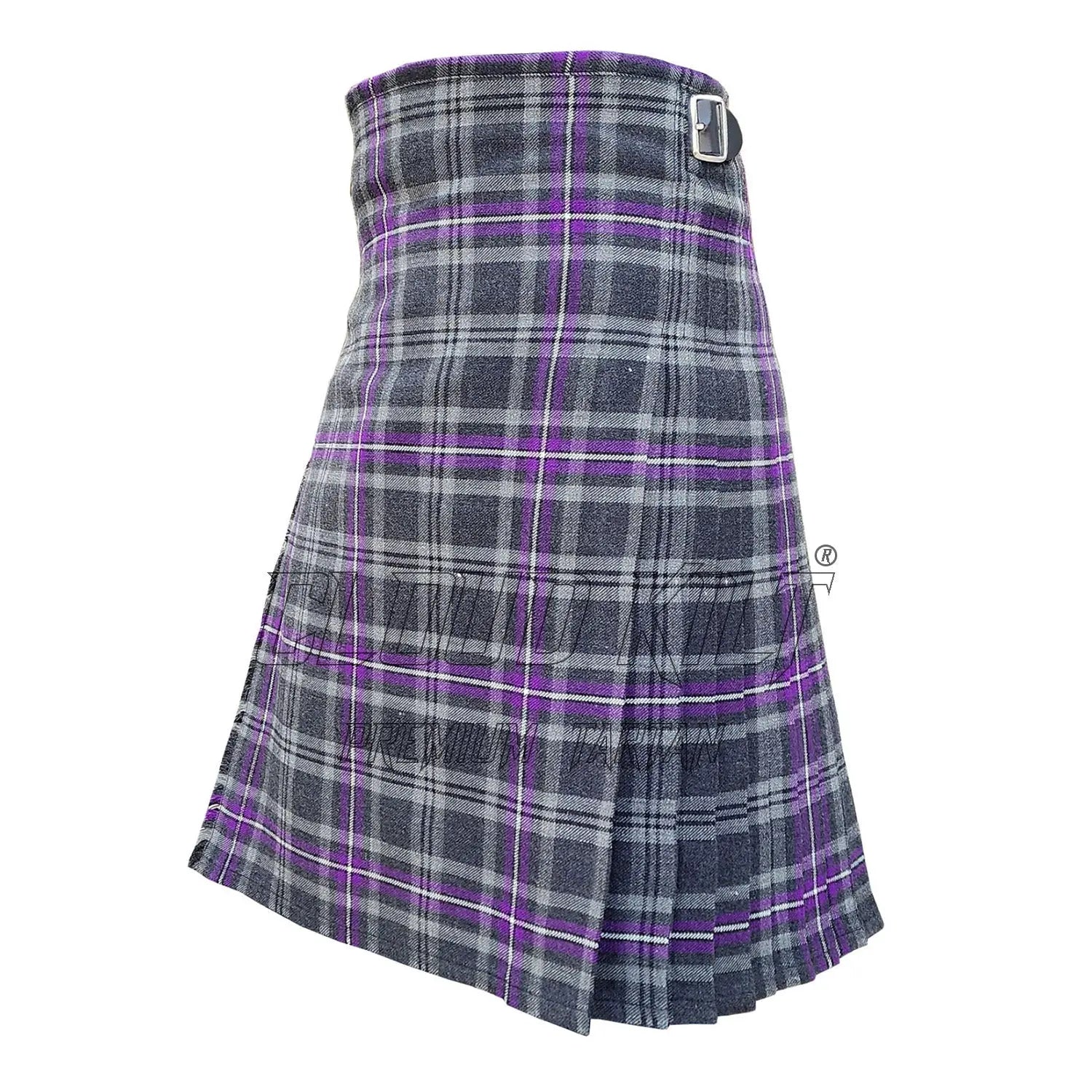 Hebridean Thistle Tartan Kilt For Men CLOUD KILT