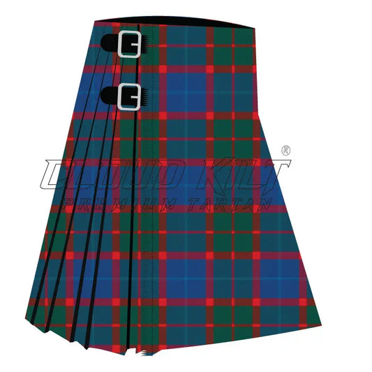 Hebrides Green Premium Tartan Kilt CLOUD KILT