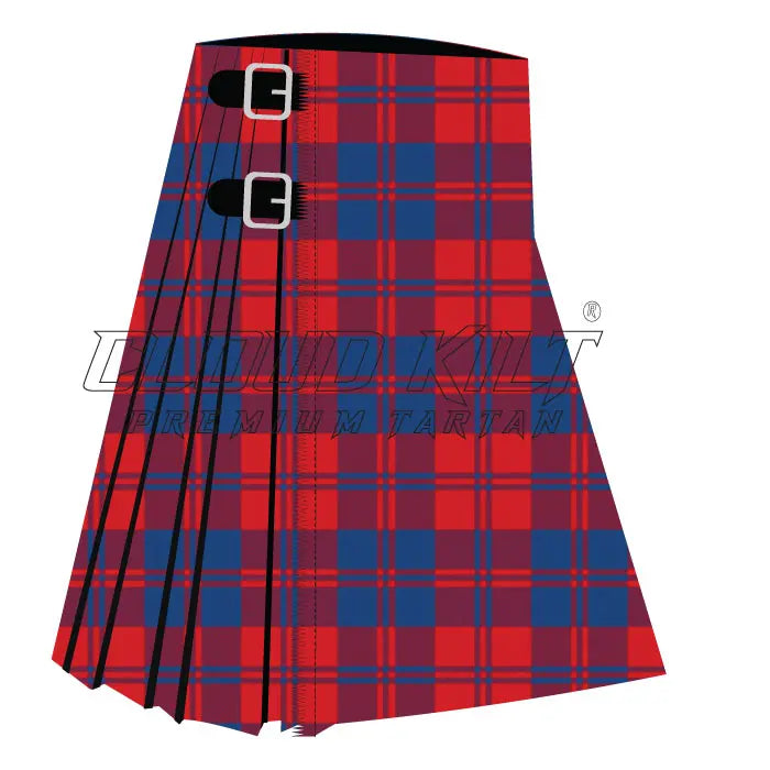 Hebrides Red Premium Tartan Kilt CLOUD KILT