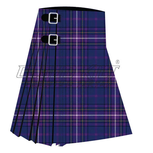 Heddle Modern Premium Tartan Kilt CLOUD KILT