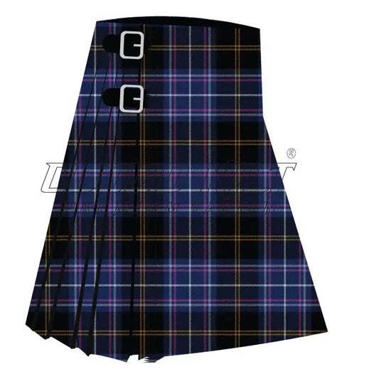 Heirloom Dark Alba Premium Tartan Kilt CLOUD KILT