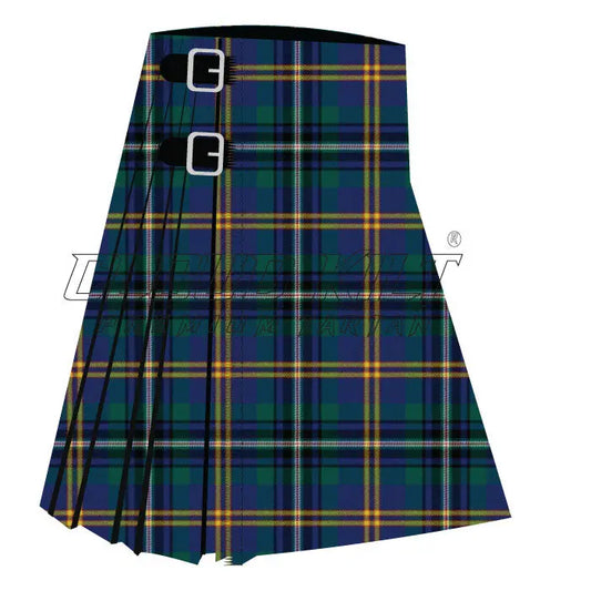 Heritage Sequane Modern Premium Tartan Kilt CLOUD KILT