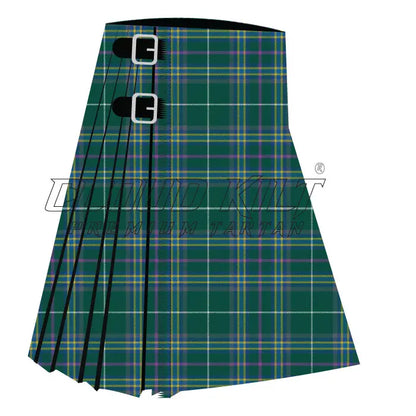 Highland Green Premium Tartan Kilt CLOUD KILT