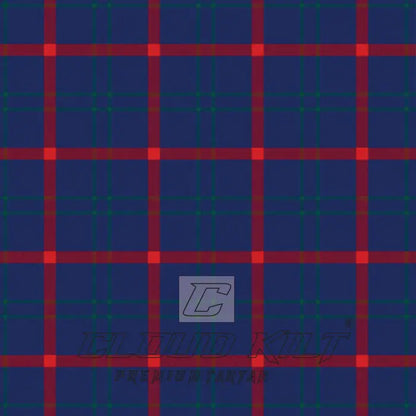 Highland Spring Blue Premium Tartan Kilt CLOUD KILT