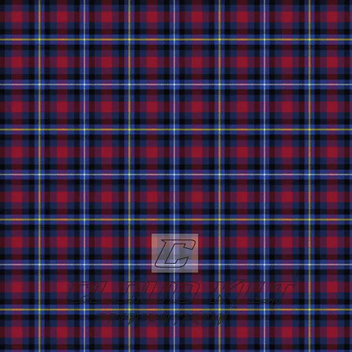 Highland Titles Modern Premium Tartan Kilt CLOUD KILT