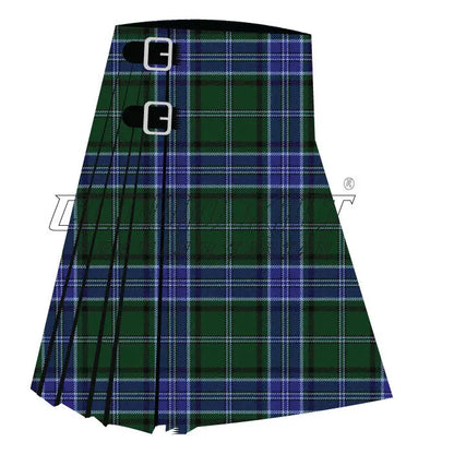 Hudson Hunting Modern Premium Tartan Kilt CLOUD KILT