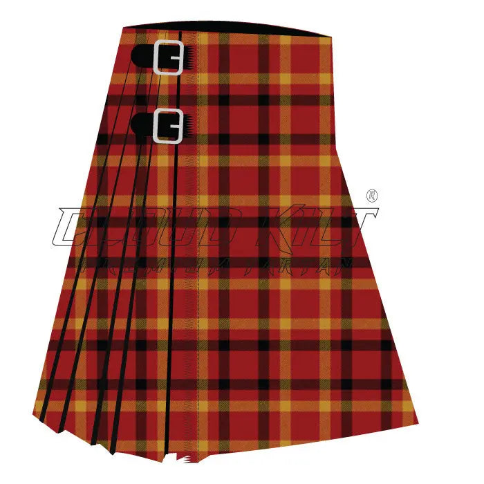 Ikelman Four Premium Tartan Kilt CLOUD KILT