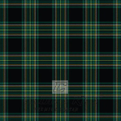 Initial City Link Modern Premium Tartan Kilt CLOUD KILT