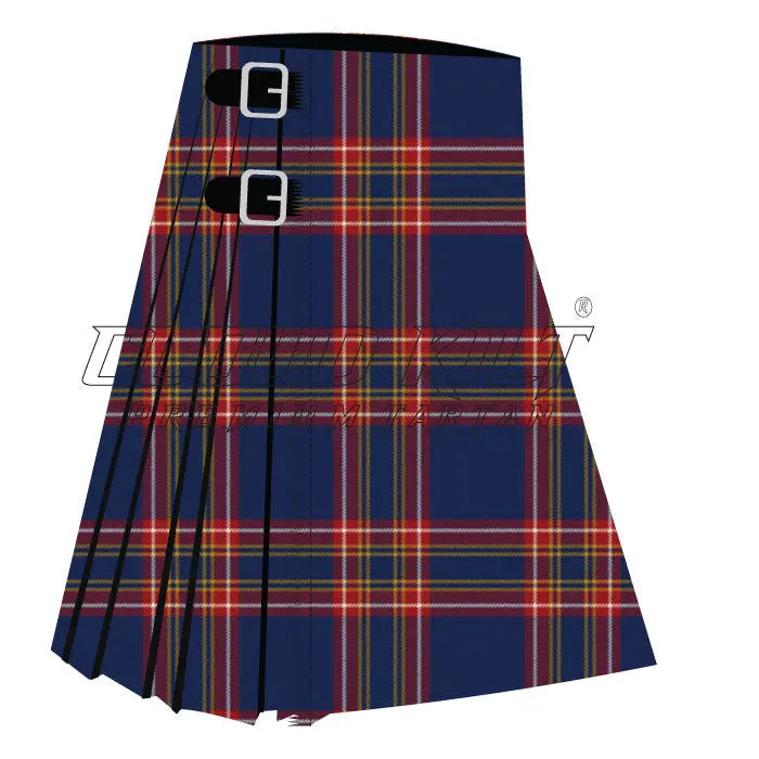 Inverness Hunting Modern Premium Tartan Kilt CLOUD KILT