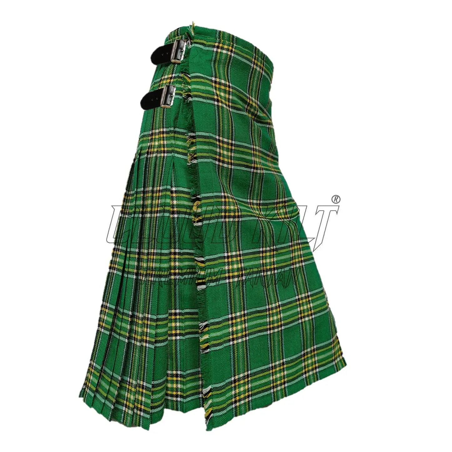 Irish Green Tartan Kilt CLOUD KILT