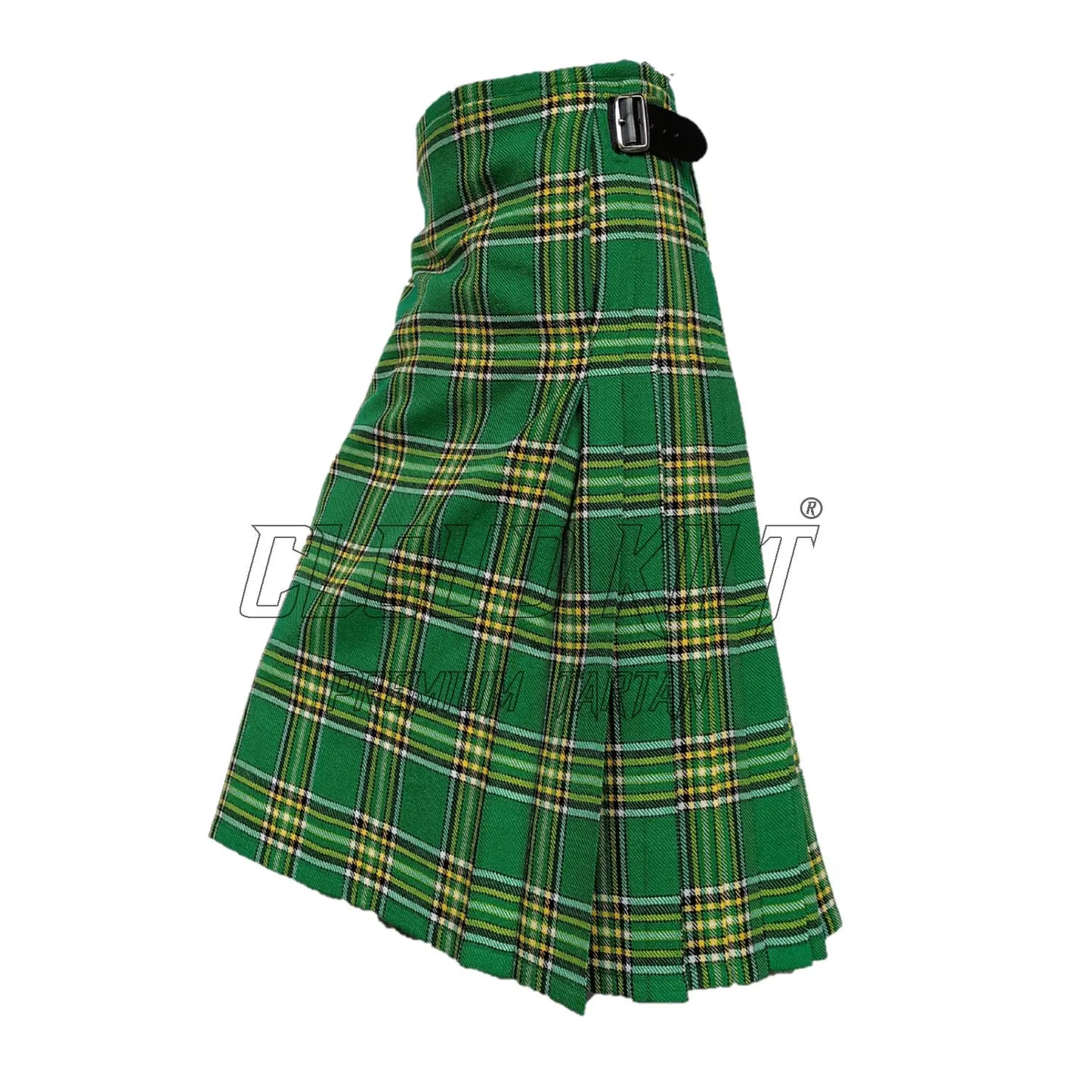 Irish Green Tartan Kilt CLOUD KILT