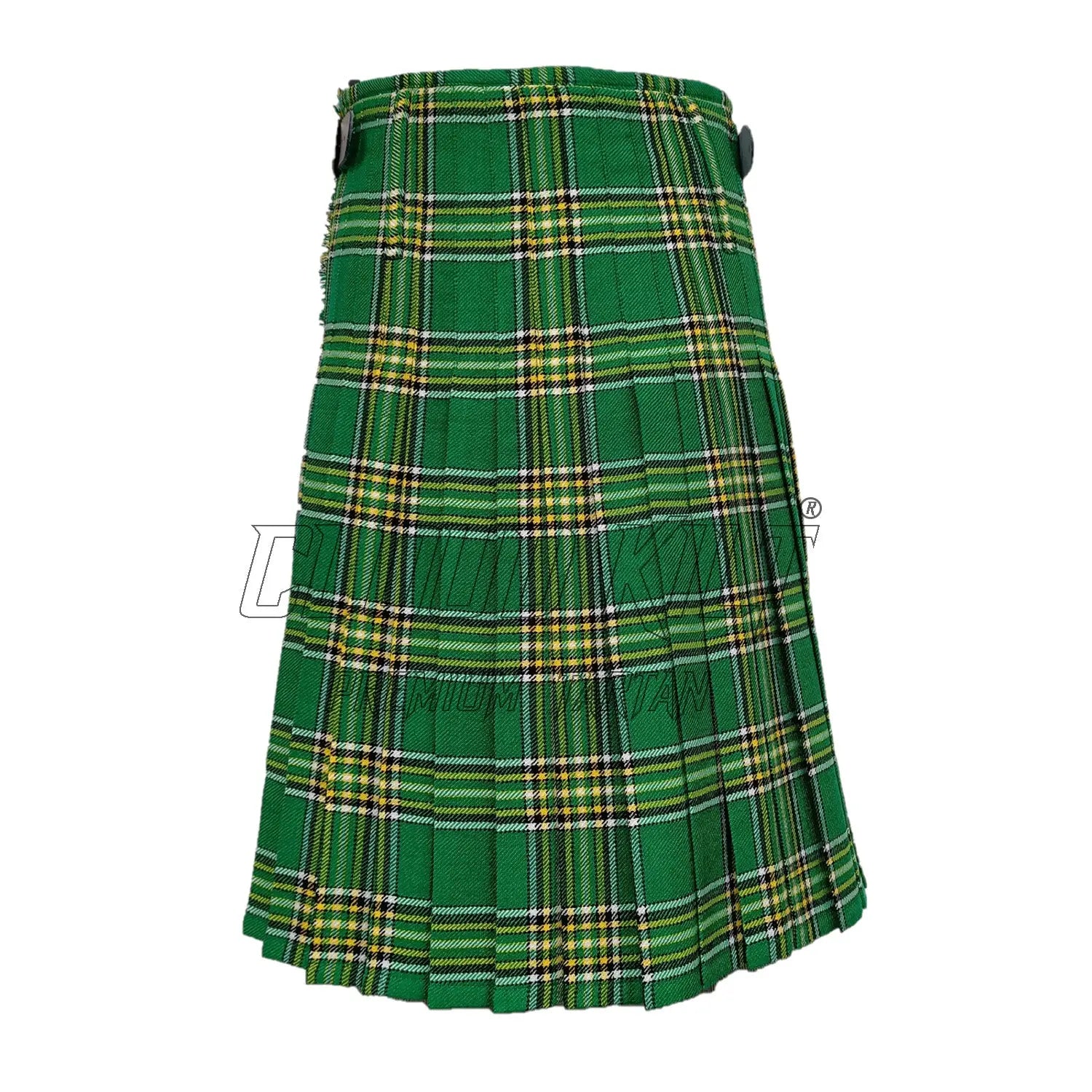 Irish Green Tartan Kilt CLOUD KILT